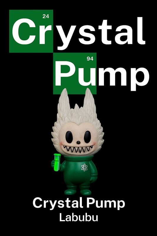 ***SOLD*** Crystal Pump Labubu one of one RARE