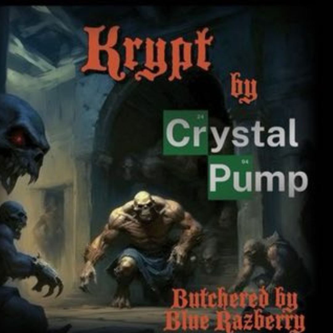 Limited edition KRYPT Crystal Pump Premium Pre workout