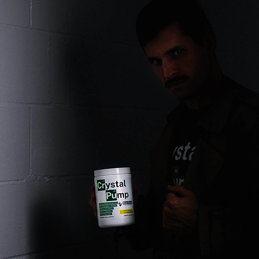 Crystal Pump: The best pre workout for strength athletes